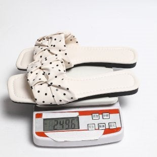 Damen modische Riemchen-Sandalen mit komfortablem Schleifen-Design R&B