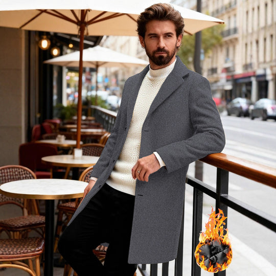 Herren eleganter, klassischer Übergangsblazer R&B