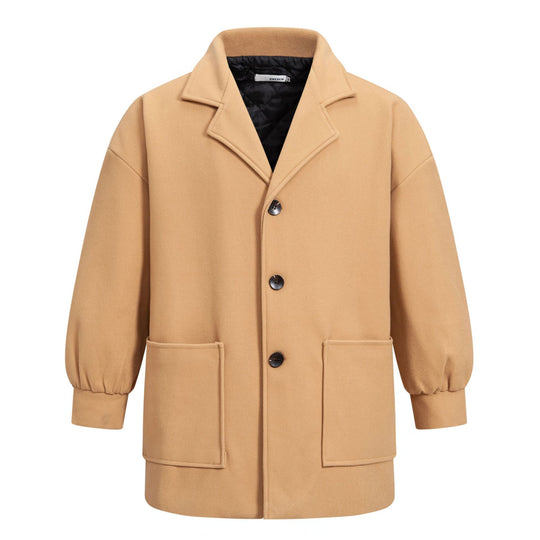 Damen Übergröße Blazerjacke mit komfortabler Passform und praktischen Taschen R&B