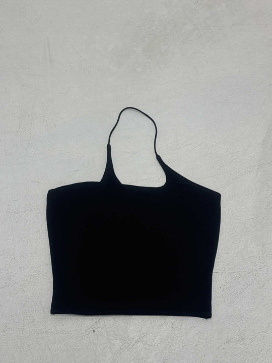 Damen Trägershirt mit asymmetrischem Schnitt und trendigem Design R&B