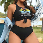 Damen Sportliches Bikini-Set R&B