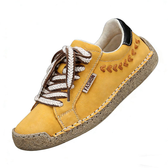 Damen Modische und bequeme Sneakers mit dekorativer Schnürung R&B