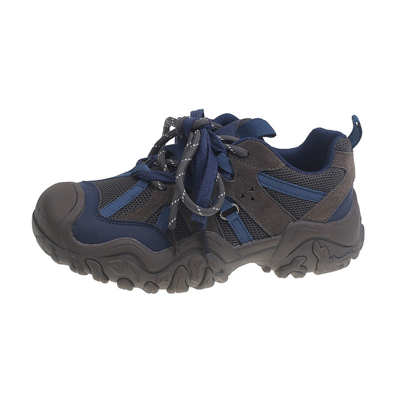 Damen Freizeit Sneakers mit atmungsaktiver Mesh-Oberfläche und robuster Gummisohle R&B