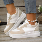Damen Sneakers mit maximalem Tragekomfort und trendiger Plateau-Sohle R&B