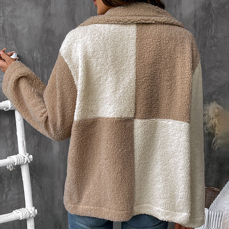 R&B | Wende Sherpa Fleecejacke für Damen