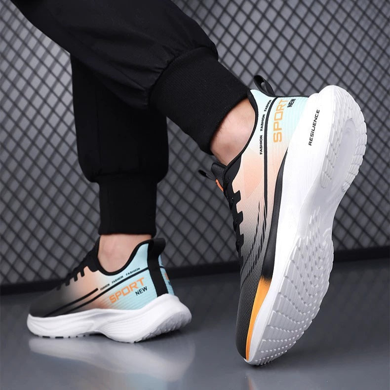 Damen Sportliche Laufschuhe mit atmungsaktiver Struktur und dämpfender Sohle R&B