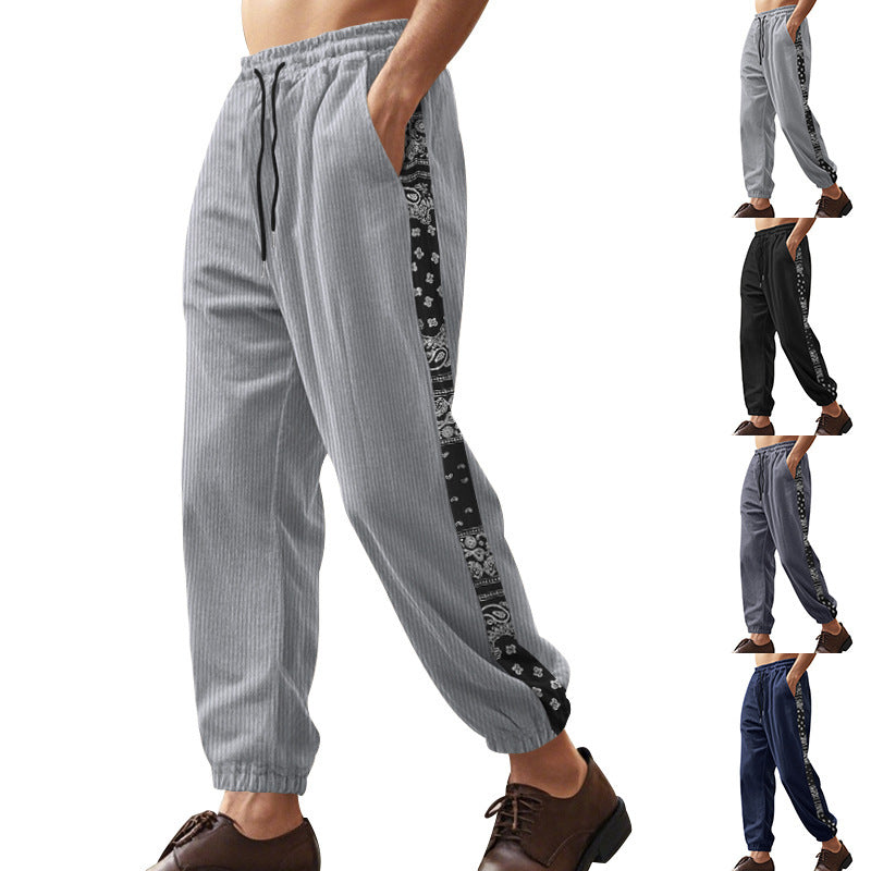 Herren Freizeithose mit einzigartigem Muster R&B