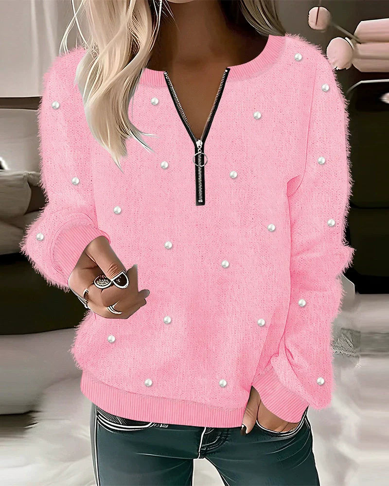 R&B | Reißverschluss Sweatshirt Freizeitkleidung