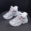 Damen modische Winter Sneakers mit kuscheligem Innenfutter und robustem Profil R&B