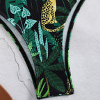 Damen Langarm-Schwimmanzug mit modischem Tiermotiv R&B