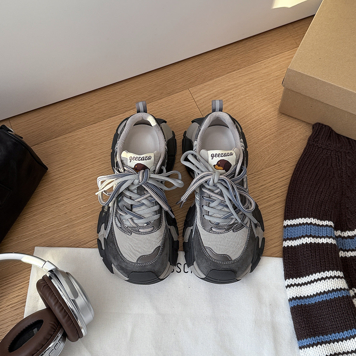 Damen Sportliche Sneakers mit robustem Design und innovativer Dämpfungstechnologie