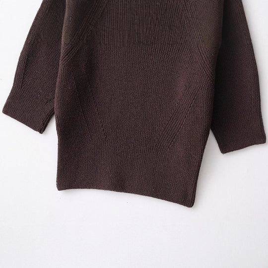 Damen stylisches Strickoberteil R&B