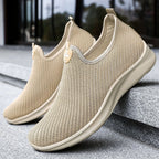 Damen Atmungsaktive Slip-On Sneakers mit elastischem Strickoberteil R&B