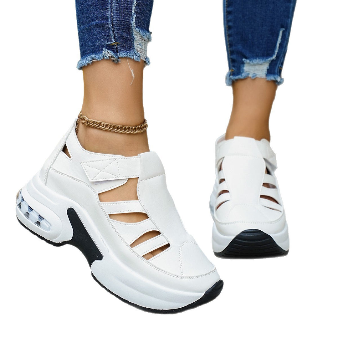 Damen Sneakers mit atmungsaktivem Obermaterial und rutschfester Sohle R&B