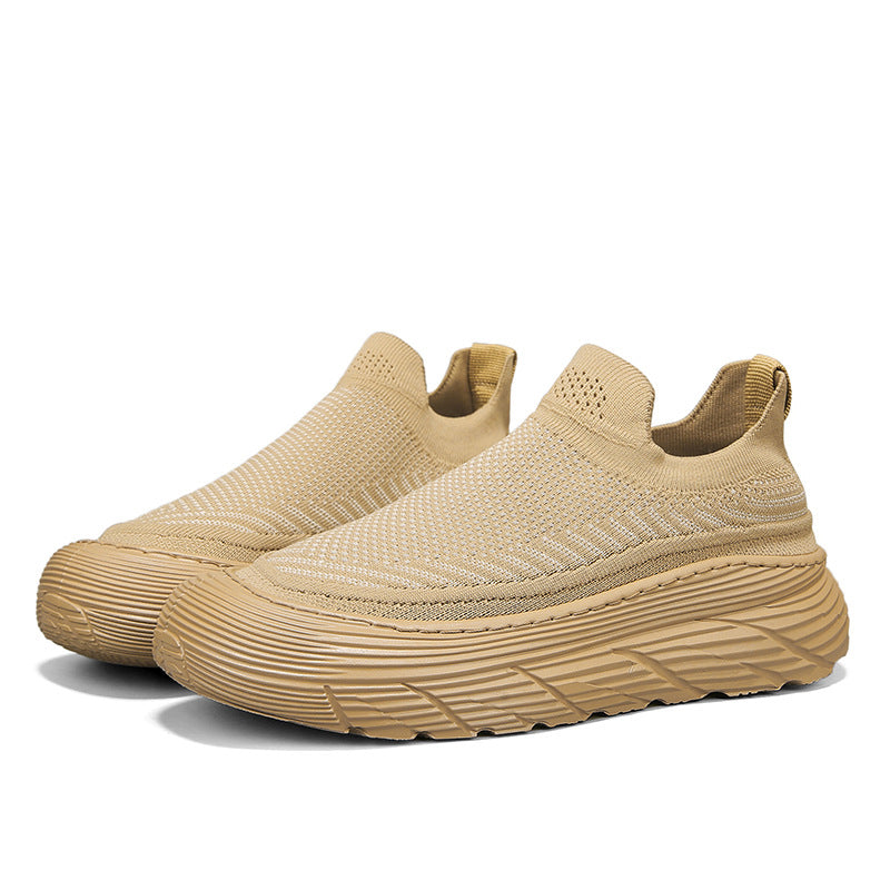 Damen Slip-On Sneakers mit atmungsaktiver Netzstruktur und flexiblem Sohlenprofil R&B