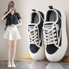 Damen Freizeitsneaker mit eleganter Spitze und rutschfester Sohle