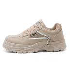 Damen Chunky Sneakers mit modischem Glitzer-Akzent und robustem Design R&B