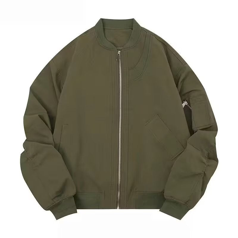 Damen stylische Oversized-Bomberjacke R&B