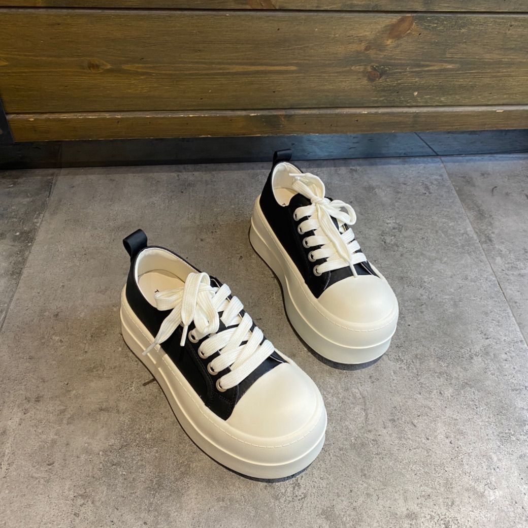 Damen Plateau-Sneaker mit robuster Gummisohle und komfortabler Dämpfung