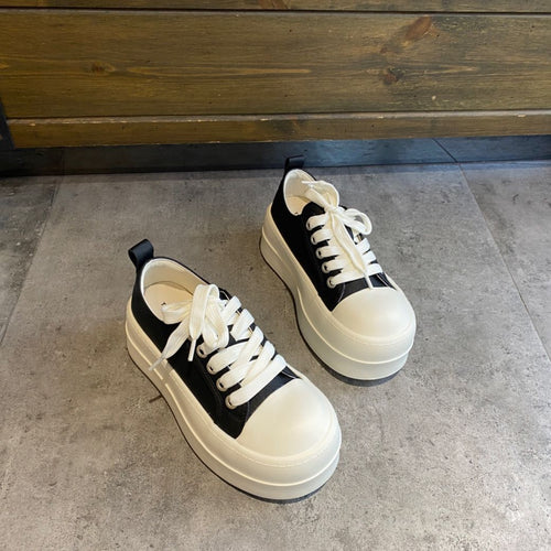 Damen Plateau-Sneaker mit robuster Gummisohle und komfortabler Dämpfung R&B