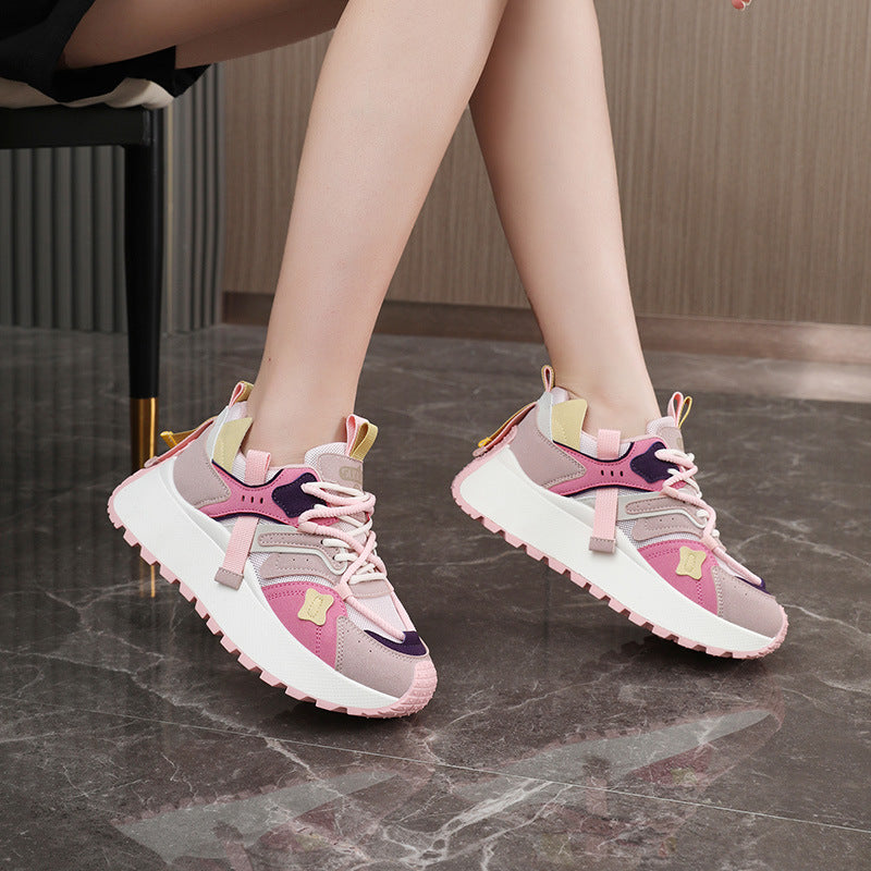 Damen modische Sneakers mit innovativem Design und atmungsaktivem Obermaterial R&B
