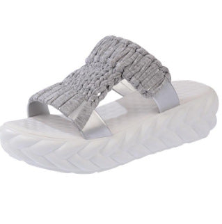 Damen Wedge-Sandalen mit innovativem Riemendesign und komfortabler Sohle R&B