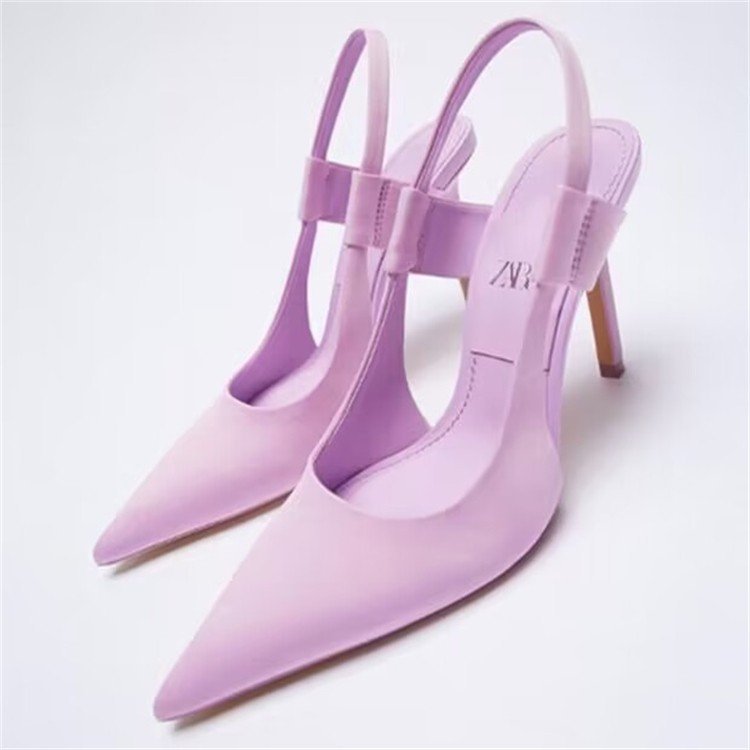 Damen Slingback-Pumps mit elegantem Spitzen-Design und modischem Riemensystem R&B