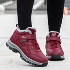 Damen Sportliche Winter Sneaker mit Warmfutter und rutschfester Sohle R&B