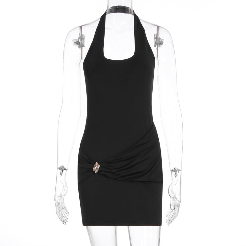 Damen Figurbetontes Kleid mit elegantem Bindedetail R&B