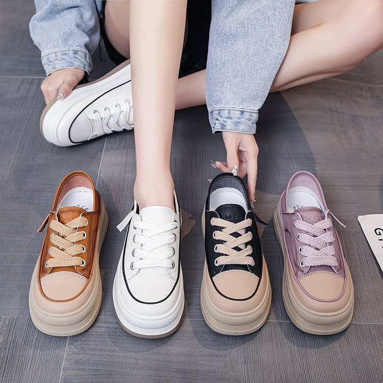 Damen Sportliche Sneakers im modernen Low-Top Design mit strapazierfähiger Sohle