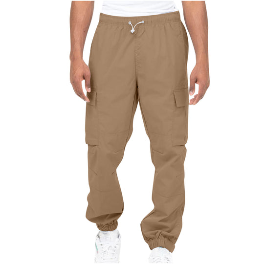 Herren Cargo-Hose mit elastischem Bund und praktischen Seitentaschen R&B