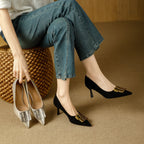 Damen spitze Pumps