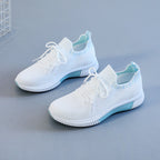 Damen Atmungsaktive Freizeit-Sneaker mit elastischem Einstieg und rutschfester Sohle R&B