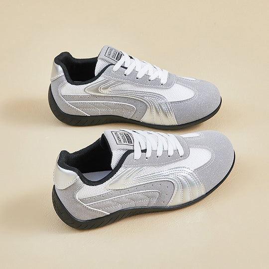 Damen High-Performance Sneakers mit rutschfester Laufsohle und atmungsaktiver Oberflächenstruktur R&B