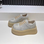 Damen Plateau-Sneaker mit ergonomischer Dämpfung und modischem Design R&B