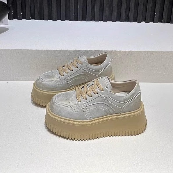 Damen Plateau-Sneaker mit ergonomischer Dämpfung und modischem Design R&B