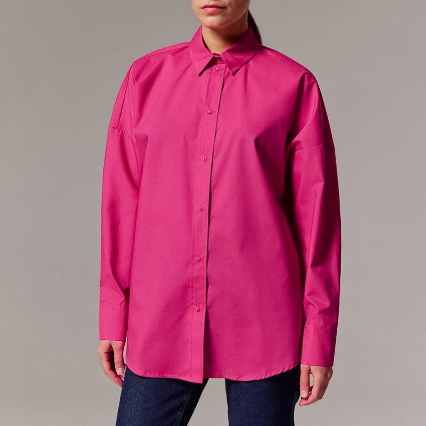 Damen Oversized Hemd R&B
