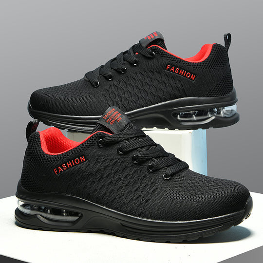 Damen Modische und bequeme Sneakers mit luftdurchlässiger Strick-Oberfläche und innovativem Dämpfungssystem R&B