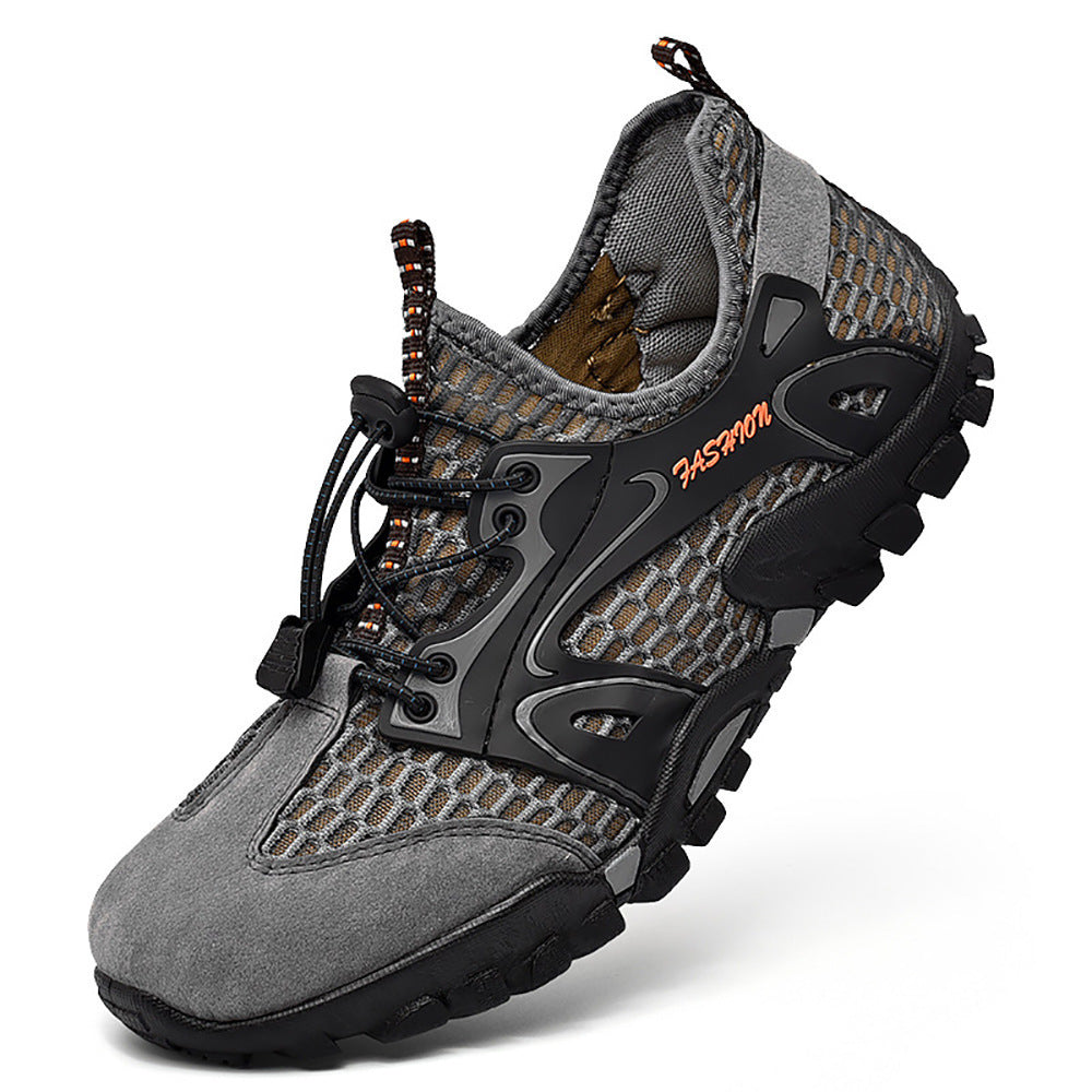 Damen Sportliche Aktiv-Schuhe mit atmungsaktivem Mesh und strapazierfähiger Sohle R&B