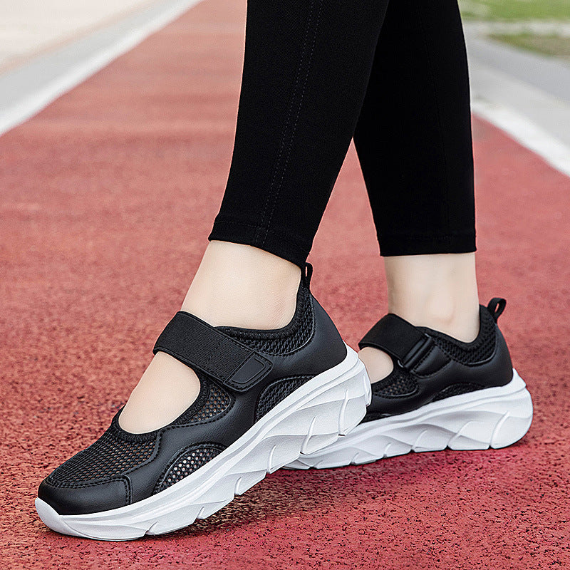 Damen atmungsaktive Sneaker mit hochwertigem Netzmaterial von R&B
