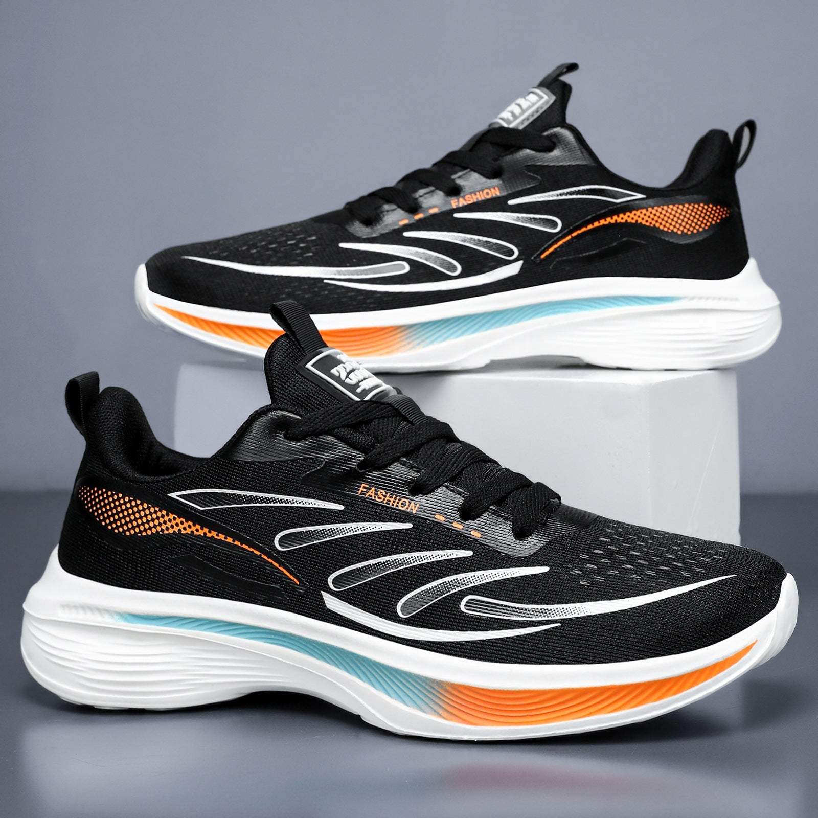 Damen Sportliche Laufschuhe mit atmungsaktiver Mesh-Oberfläche R&B