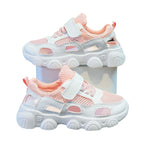 Damen Atmungsaktive Freizeitsneaker mit verstellbarem Klettverschluss und rutschfester Sohle