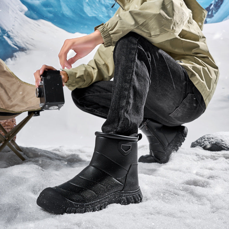 Damen Winterboots mit isolierender Hauptschicht und rutschfester Sohle R&B
