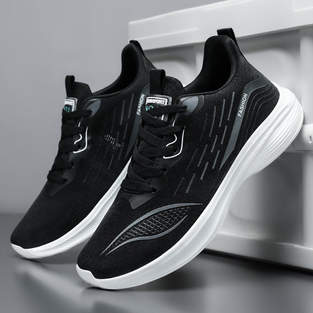 Damen Sportliche Sneakers mit atmungsaktiver Mesh-Oberfläche und dynamischem Dämpfungssystem R&B