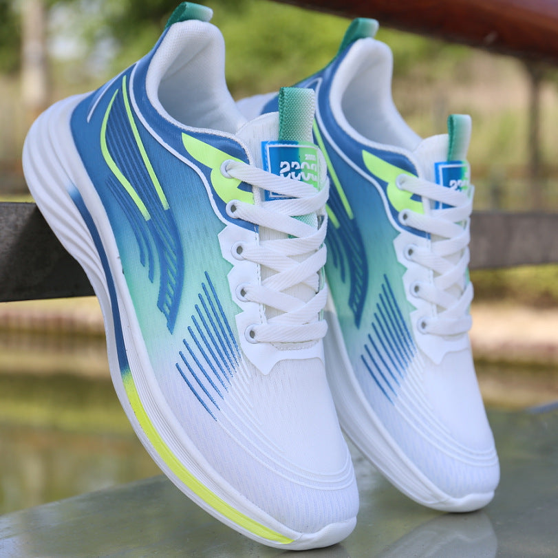 Damen Sportliche Sneaker mit atmungsaktiver Mesh-Oberfläche und flexibler Dämpfung R&B