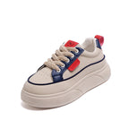 Damen Plateausneaker mit modischem Design und dämpfender Sohle R&B