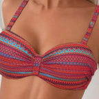 Damen Hochwertiger Bikini mit modischem Push-Up-Bra und hochgeschnittenem Unterteil R&B