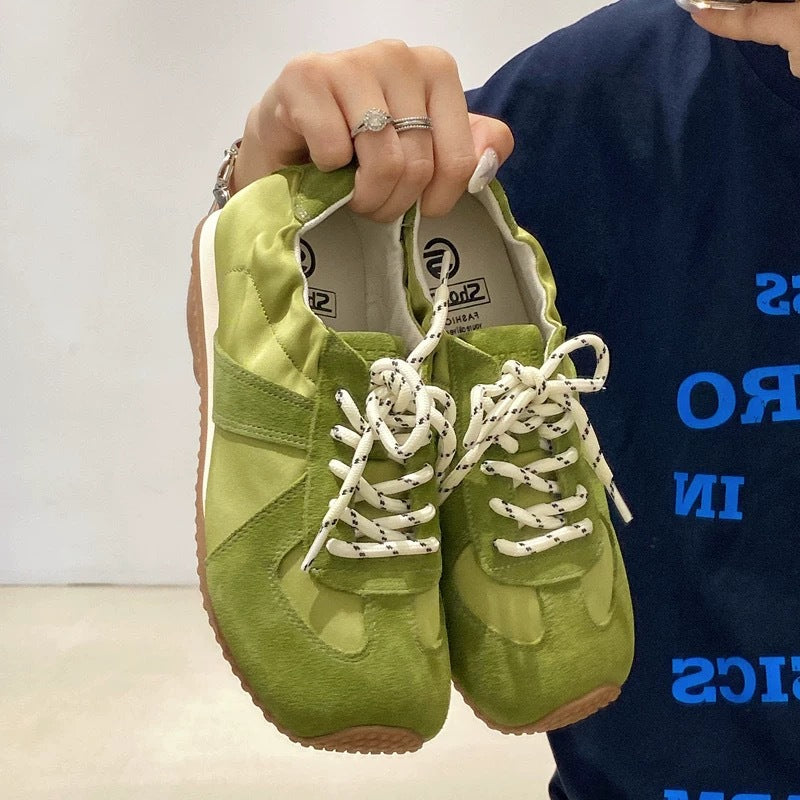 Damen atmungsaktive Freizeitsneaker mit rutschfester Sohle R&B