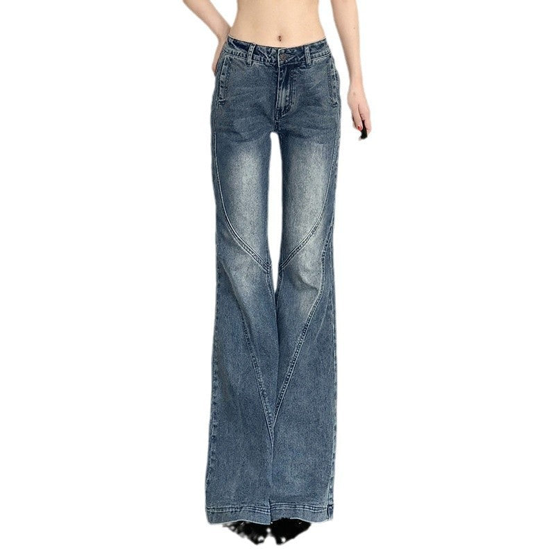 Damen Flared Jeans im individuellen Vintage-Look mit skandinavischem Flair R&B
