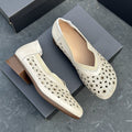 Damen Fashion-Ballerinas mit luftiger Lochmusterung